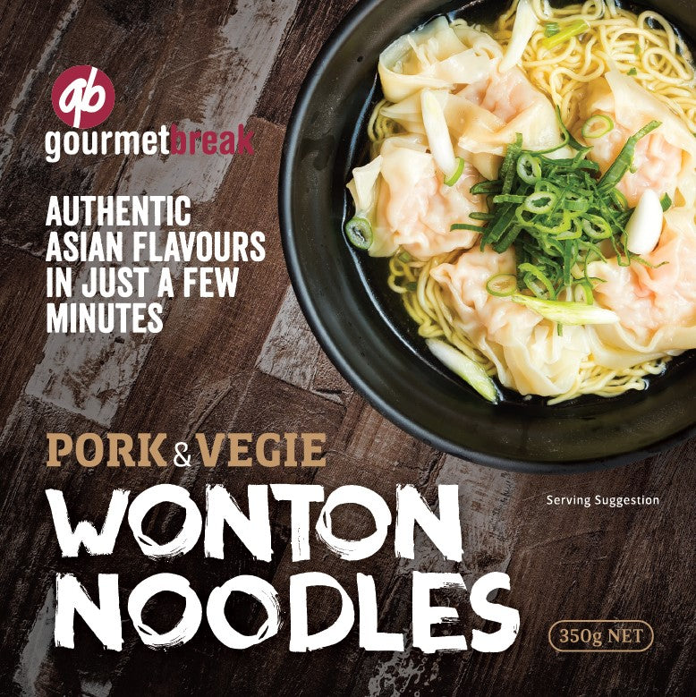 WeLove Group - Pork & Veggie Wonton Noodle Soup 350g