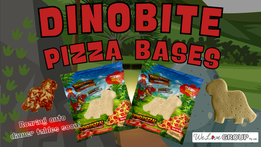Dino-Bite Pizza Bases - Big Fun in Every Bite!