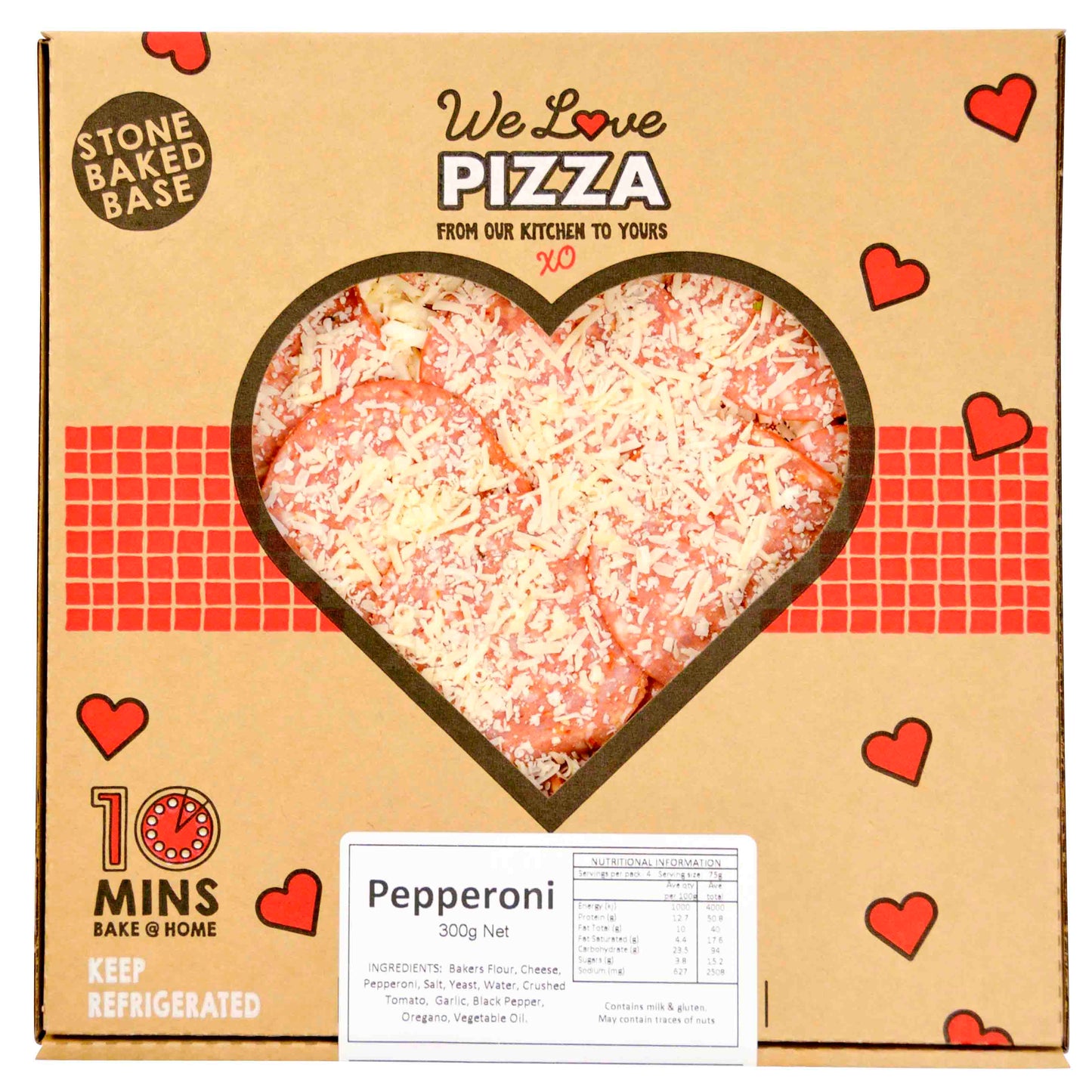 WeLove Pizza PEPPERONI 9IN
