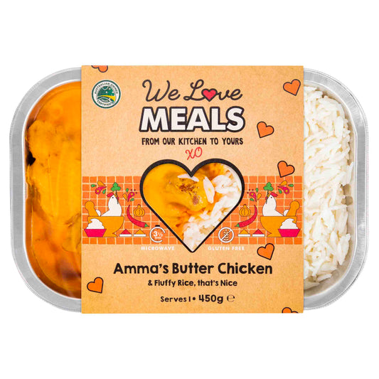 WeLove Meals Amma's Butter Chicken & Rice 450g
